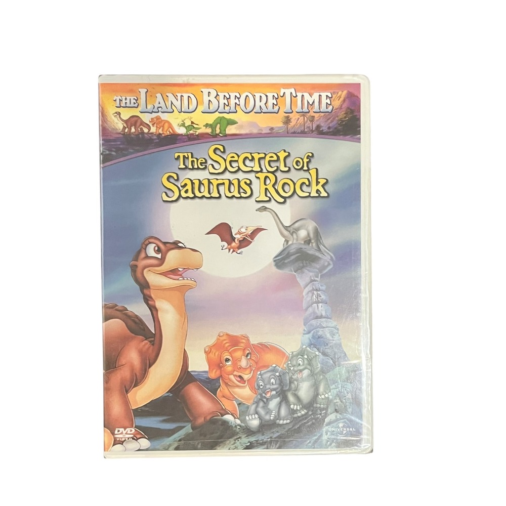 The Land Before Time VI The Secret of Saurus Rock DVD New Sealed Animated Movie